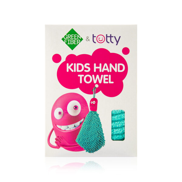 Green Fiber & Totty Baby hand towel