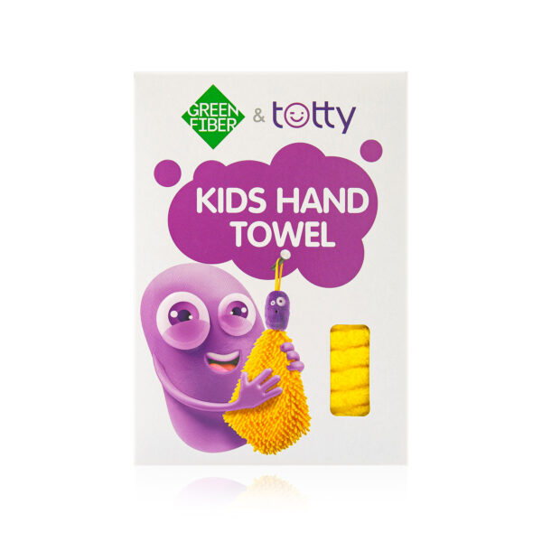 Green Fiber & Totty Baby hand towel