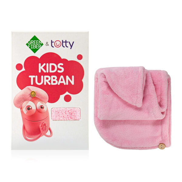 Green Fiber & Totty Baby hair turban