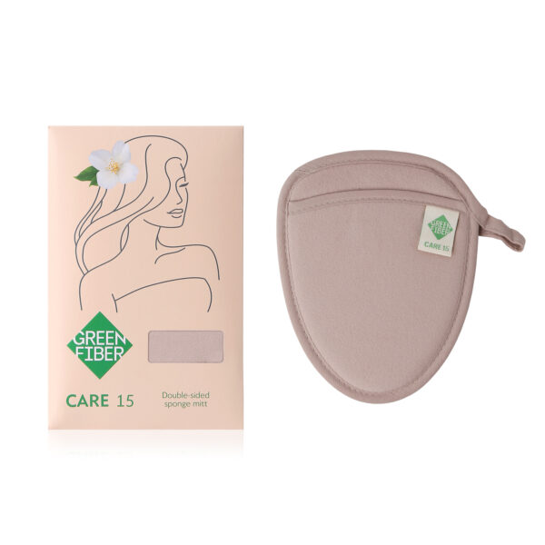 CARE 15 Double-sided sponge mitten